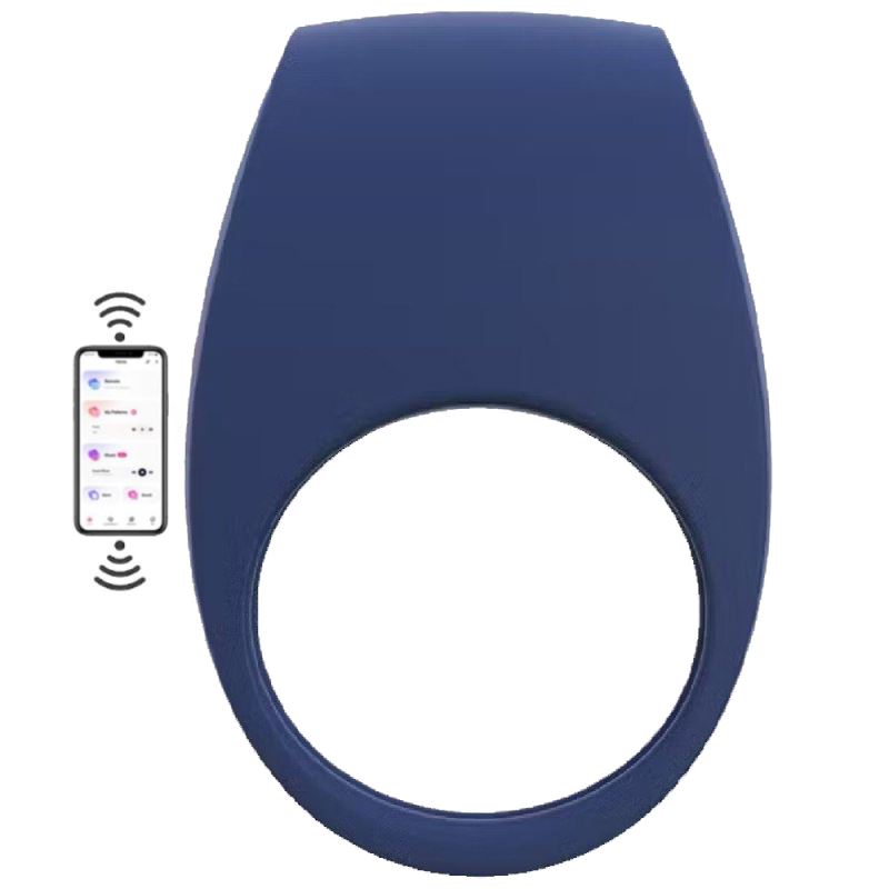 Lelo Tor 3 Vibrating Cock Ring Telefon Kontrollü Penis Halkası-Blue