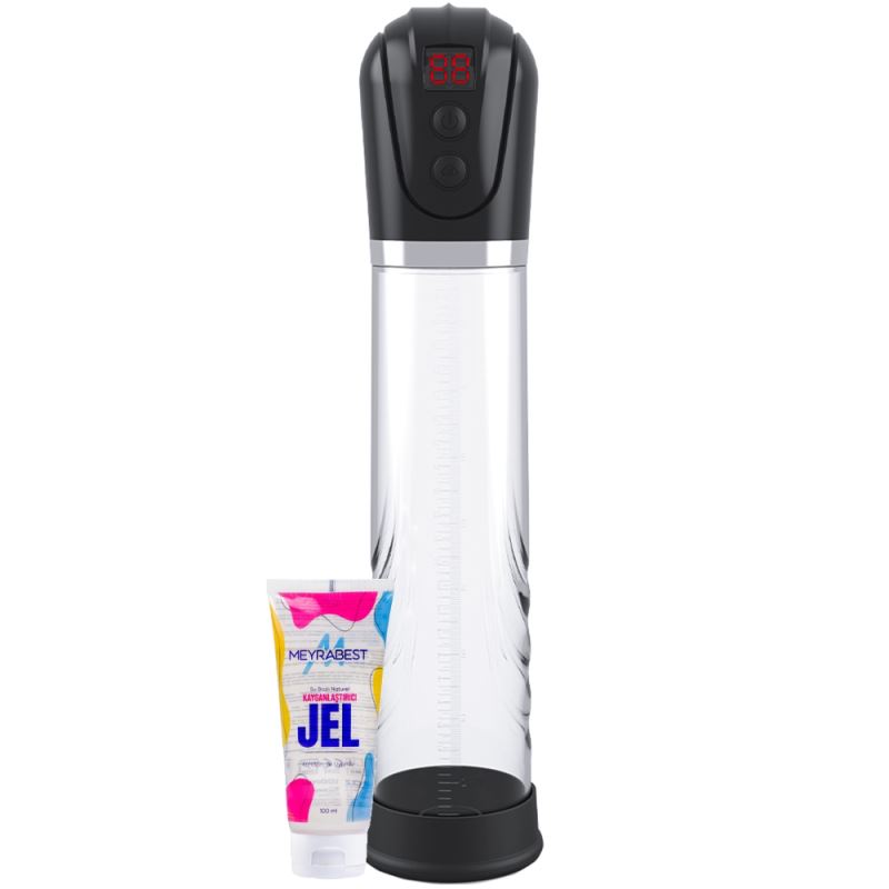 Sexual World Canwin Electric Vacuum Automatic Pump Penis Pompası ve Jel