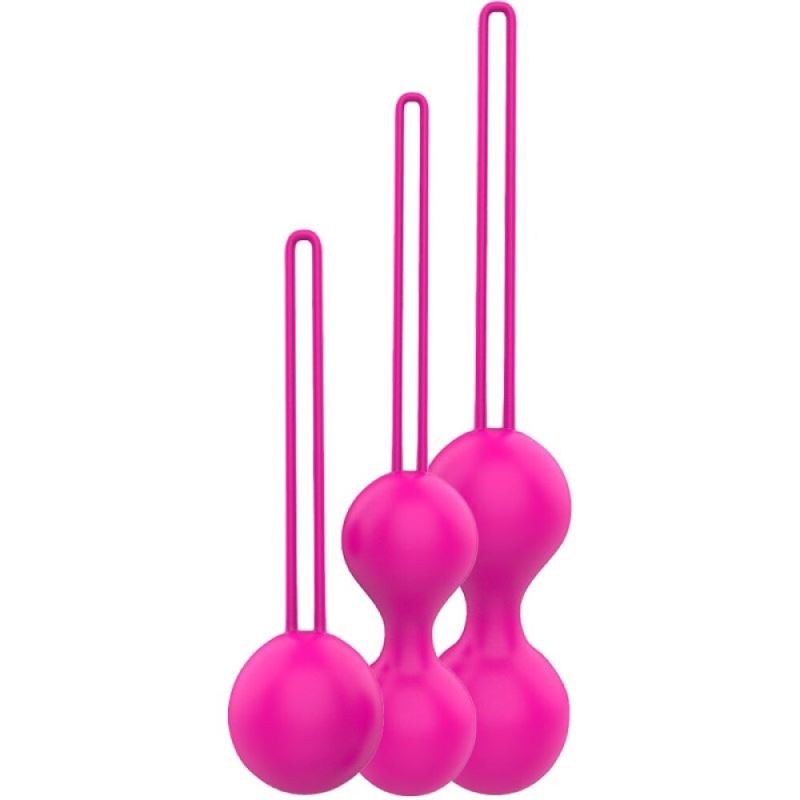 Sexual World Kegel Balls Exercisers Metal Ağırlıklı Kegel Egzersiz Topu Set-Pink