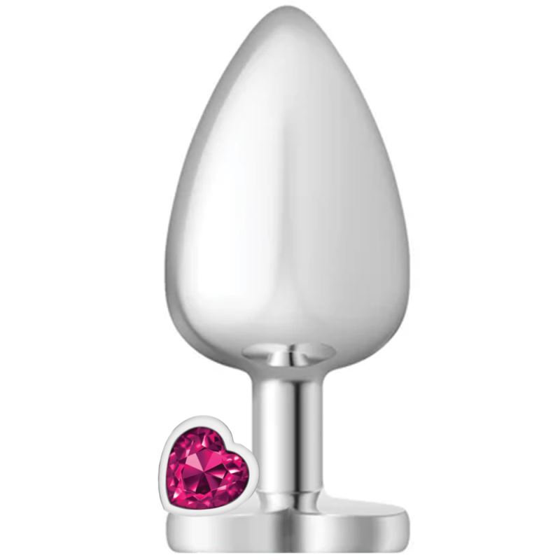 Sexual World My Heart Jewellery Kalpli Metal Anal Plug Small-Pink