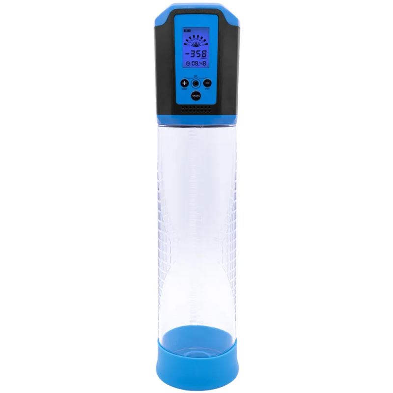 Sexual World Passion Pump Lcd Bigger Man Blue Otomatik Penis Pompası