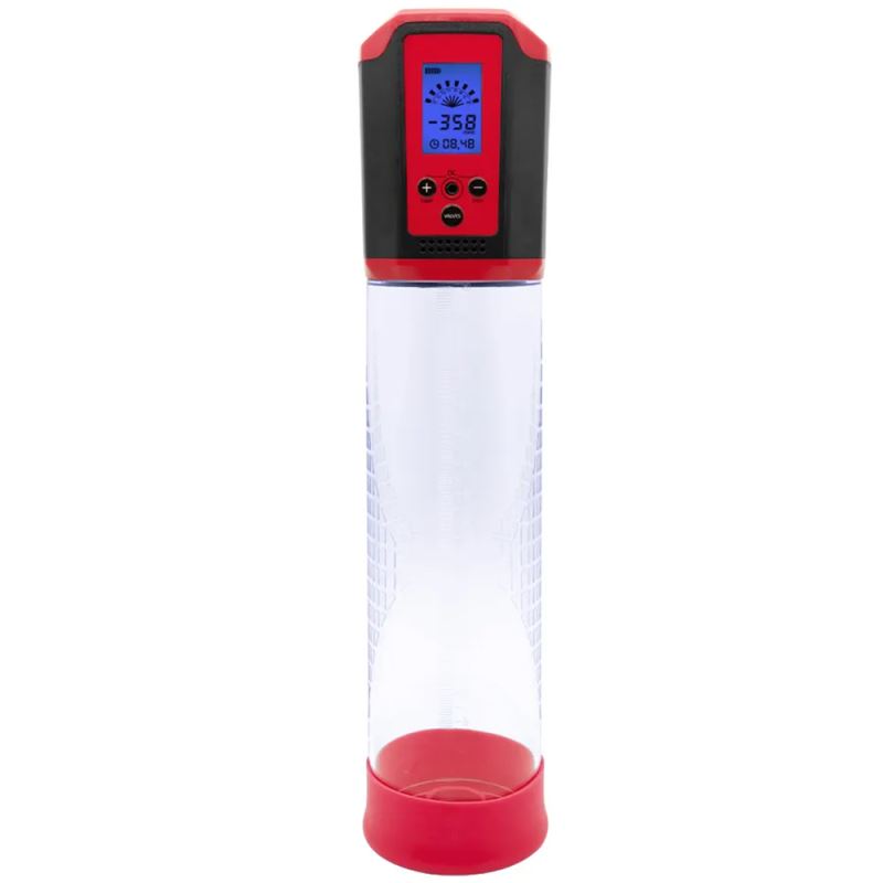 Sexual World Passion Pump Lcd Bigger Man Red Otomatik Penis Pompası