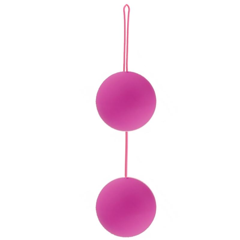 ToyJoy Funky Love Balls Silicone Metal Jiggle İkili Kegel Top-Violet