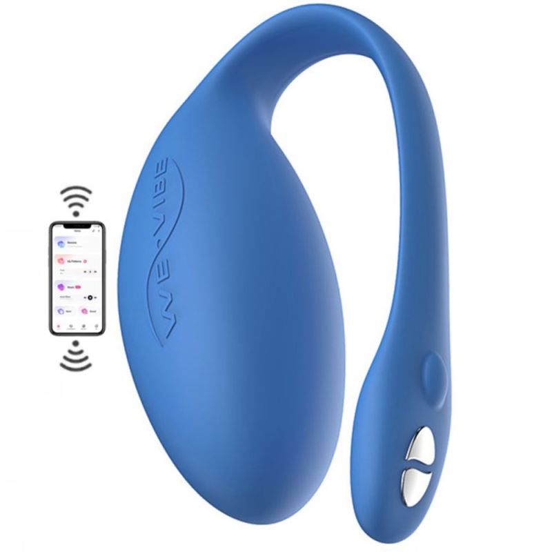 We-Vibe Jive Silicone App Controlled Telefon Kontrollü Giyilebilir G-Spot Vibrator-Blue