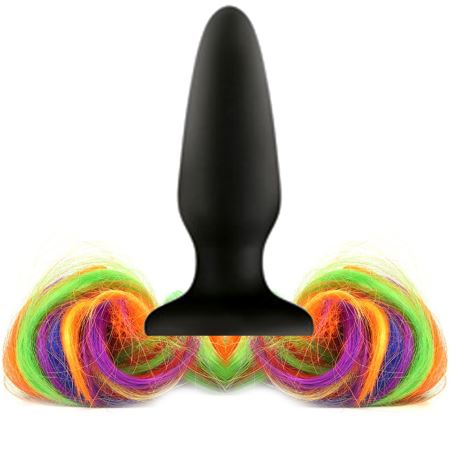 NS Novelties Unicorn Tails Pastel Rainbow Kuyruklu Anal Plug