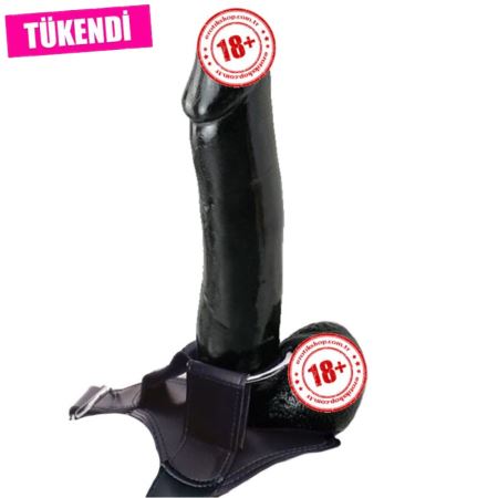 Pipedream Fetish Fantasy Extreme Hollow 25 cm Strapon İçi Boş Zenci Penis