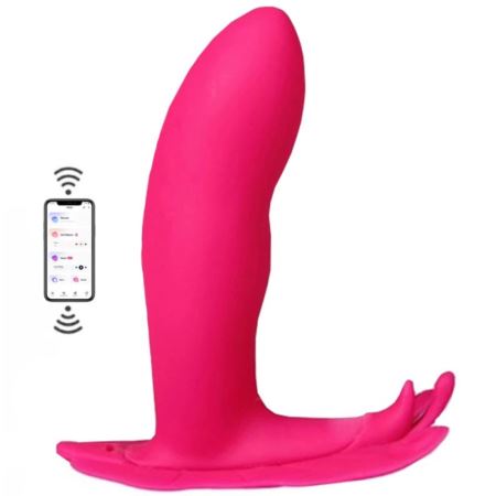 Realov Lydia 1 Pink Telefon Kontrollü Giyilebilir Külotlu Vibratör