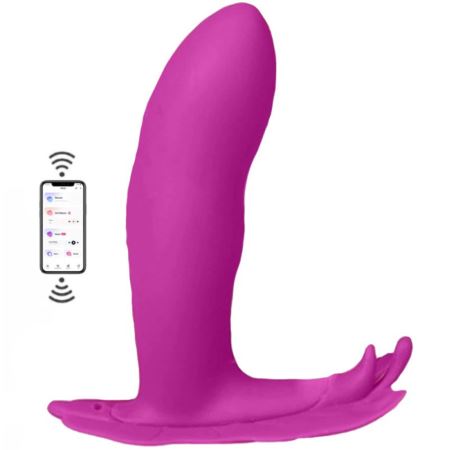 Realov Lydia 1 Purple Telefon Kontrollü Giyilebilir Külotlu Vibratör