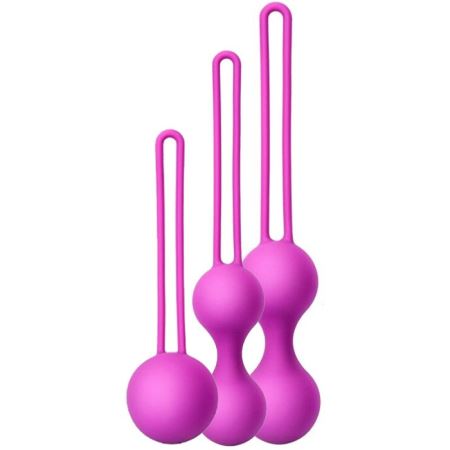 Sexual World Kegel Balls Exercisers Metal Ağırlıklı Kegel Egzersiz Topu Set-Purple