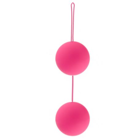 ToyJoy Funky Love Balls Silicone Metal Jiggle İkili Kegel Top-Pink